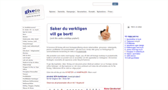 Desktop Screenshot of giveto.se